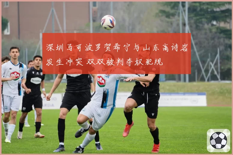 深圳马可波罗贺希宁与山东高诗岩发生冲突 双双被判夺权犯规