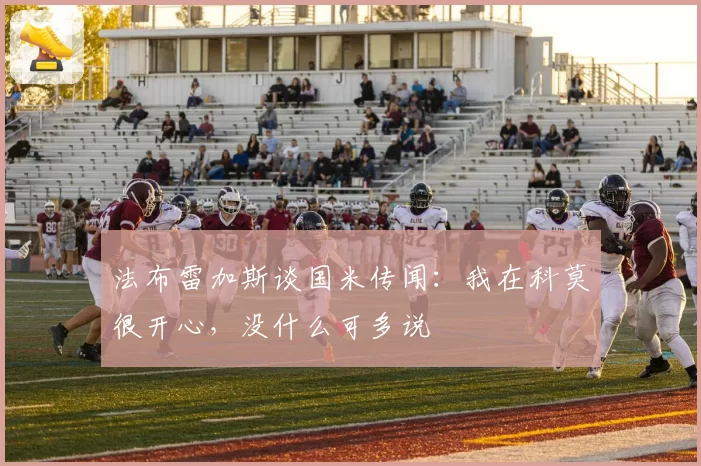法布雷加斯谈国米传闻:我在科莫很开心,没什么可多说